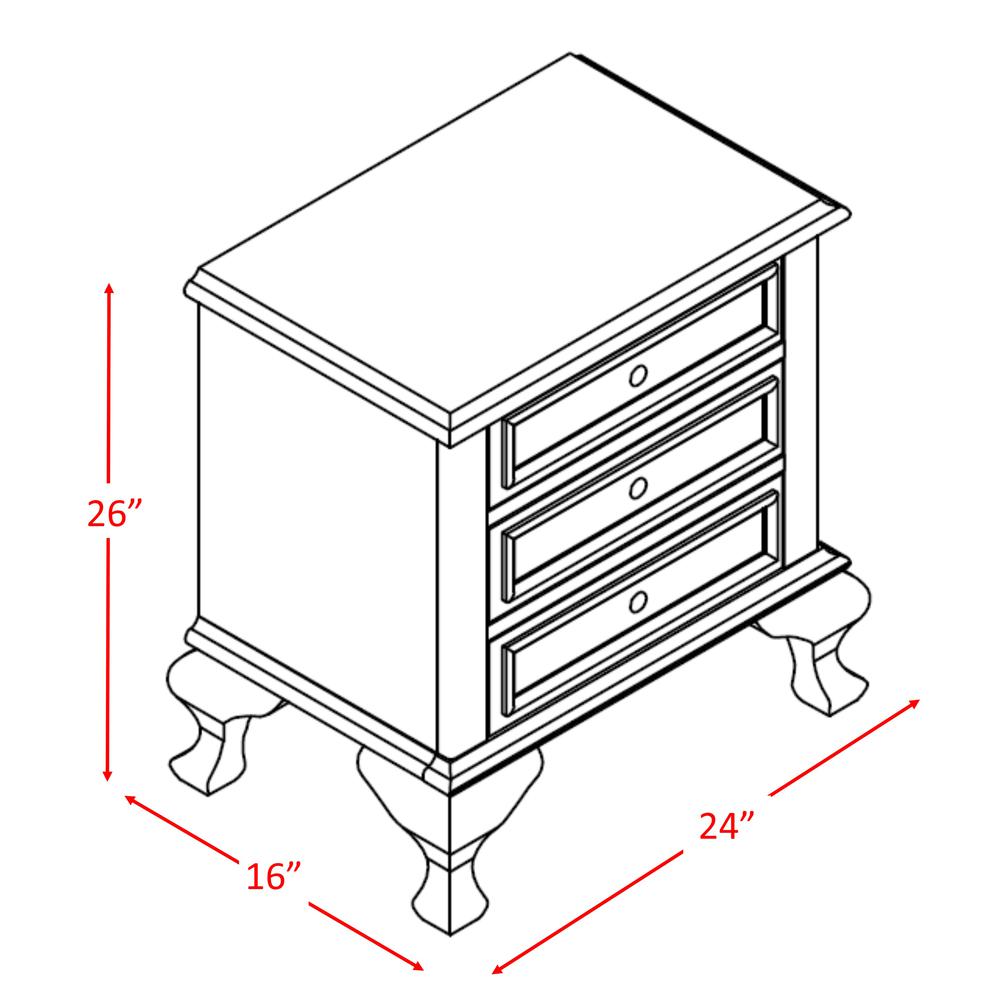 Jenna Twin Panel w/ Trundle 5PC Bedroom Set. Picture 14