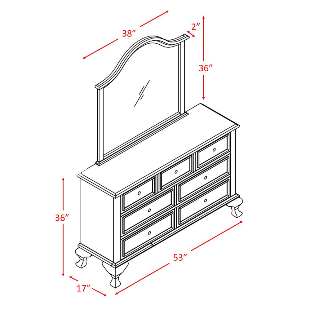 Jenna Twin Panel w/ Trundle 5PC Bedroom Set. Picture 22