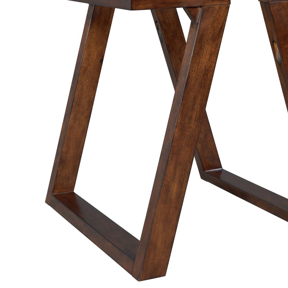 Picket House Furnishings Kai End Table in Dark Espresso. Picture 8