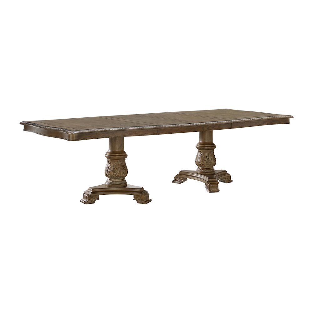 Denali 5PC Standard Height Dining Set in Walnut-Table and Four Chairs. Picture 2