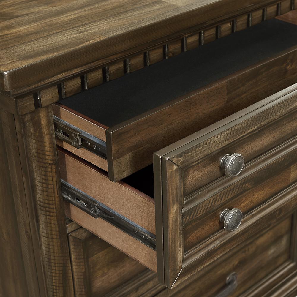 Johnny 7-Drawer Dresser with Mirror Set. Picture 12