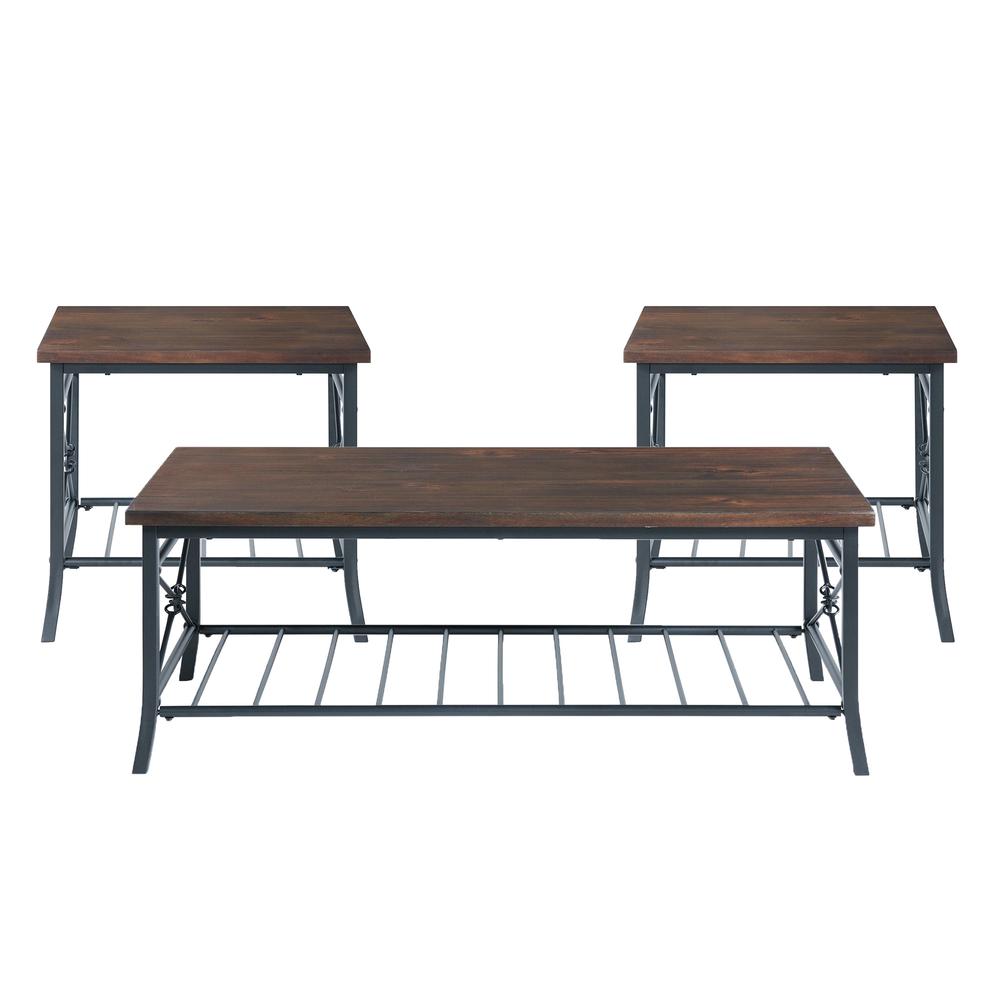 Picket House Furnishings Percy 3PC Occasional Table Set. Picture 3