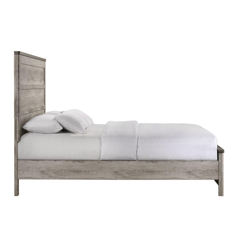 Adam Twin Panel Bed in Gray. Picture 5