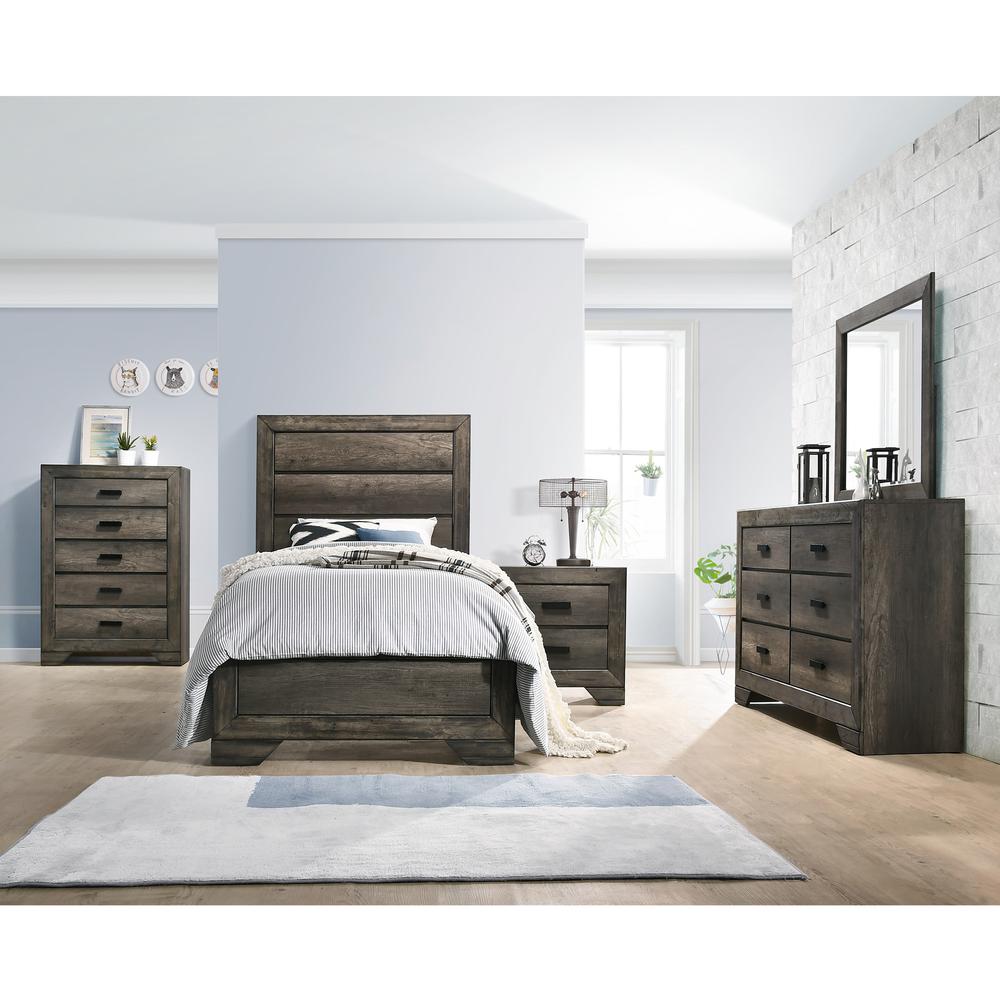 Grayson Youth Twin Panel 4PC Bedroom Set. Picture 10