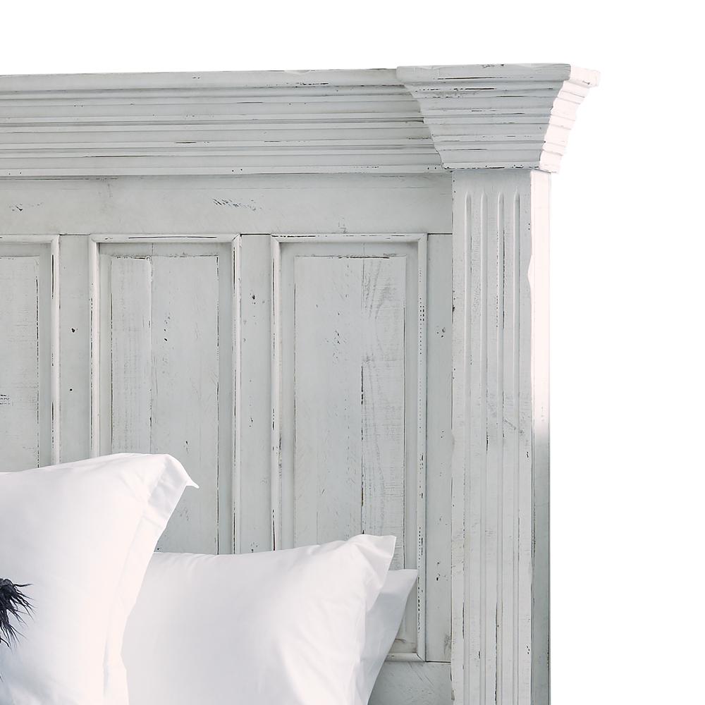 Picket House Furnishings Ruma White King Bed. Picture 3