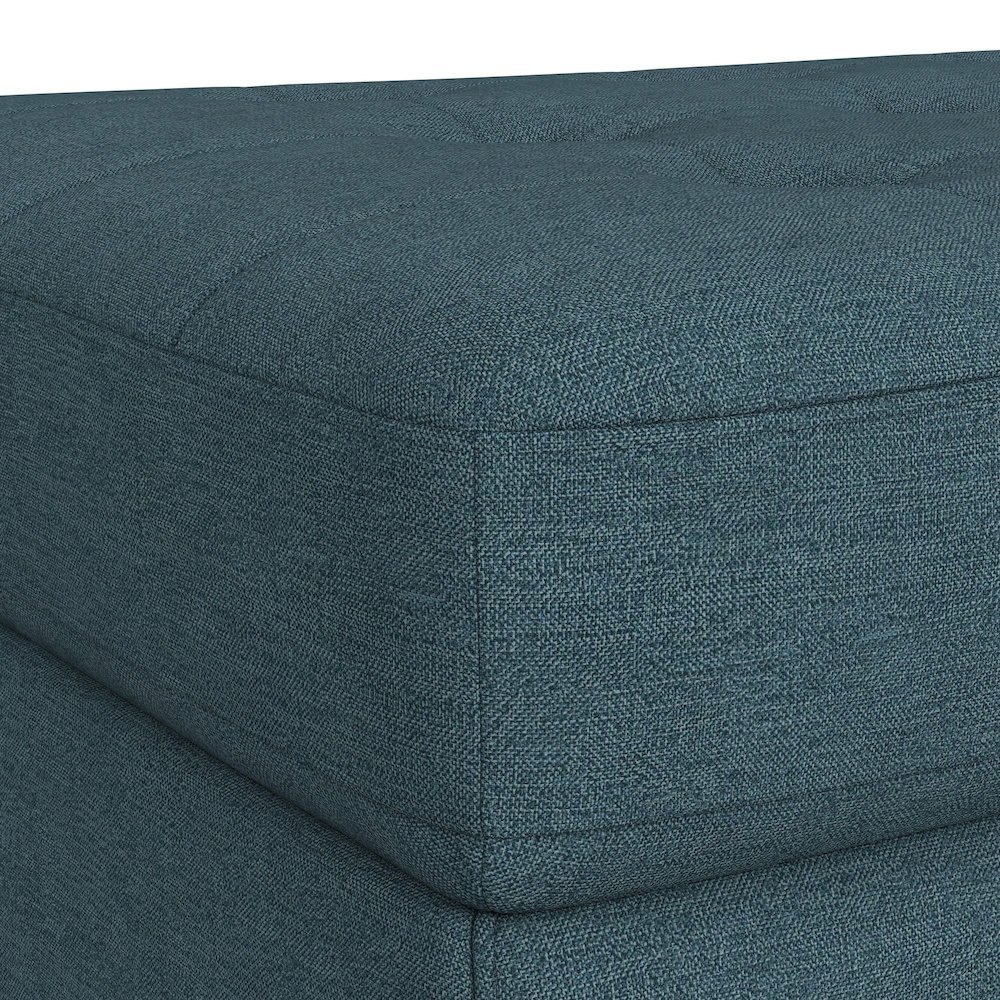 Options One 7PC Living Room Set in Palmer Plus Teal. Picture 10