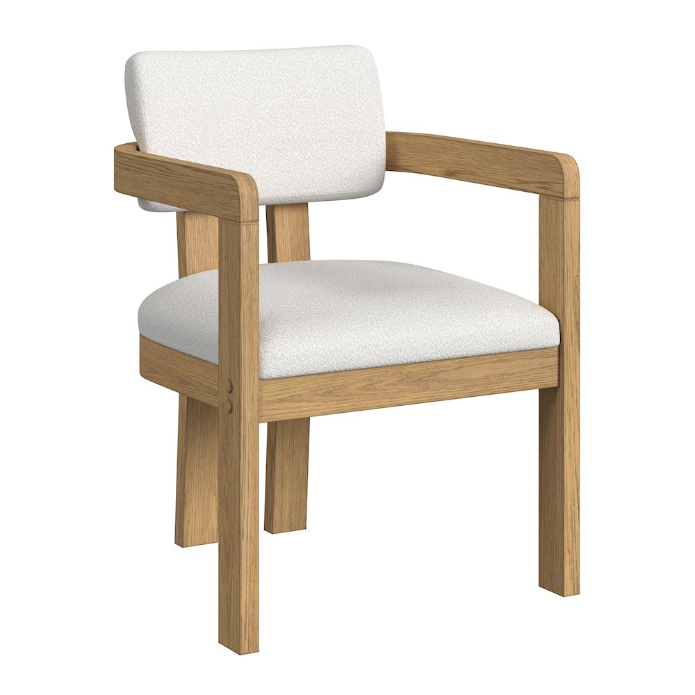 Canal 7PC Dining Set Natural-Rectangular Table, Four Chairs and Two Arm Chairs. Picture 4