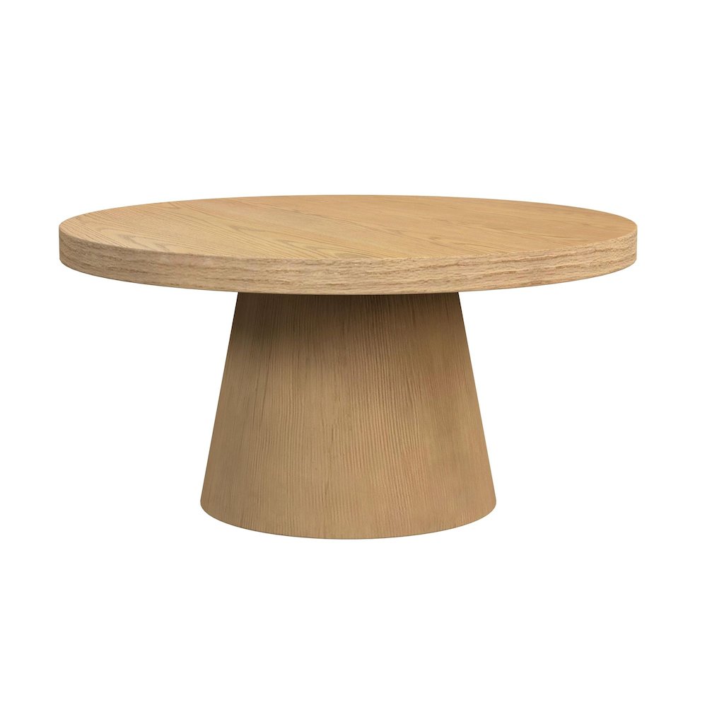 Canal 2PC Occasional Table Set in Natural-Coffee Table & End Table. Picture 1