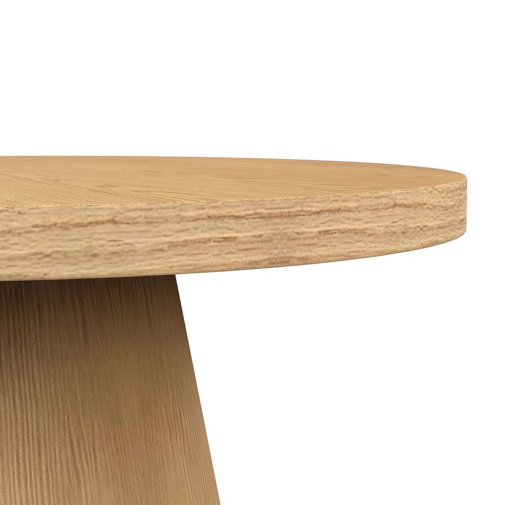 Canal 2PC Occasional Table Set in Natural-Coffee Table & End Table. Picture 4
