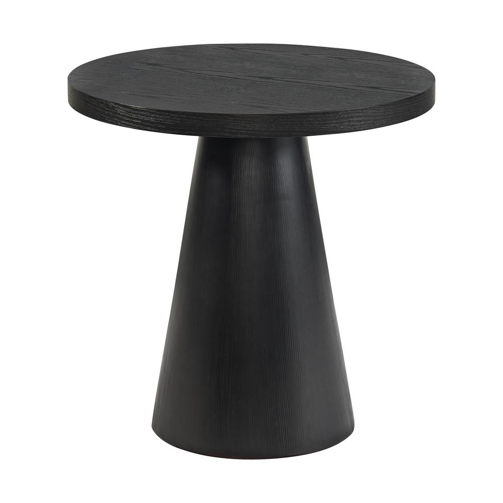 Canal  End Table in Black. Picture 1