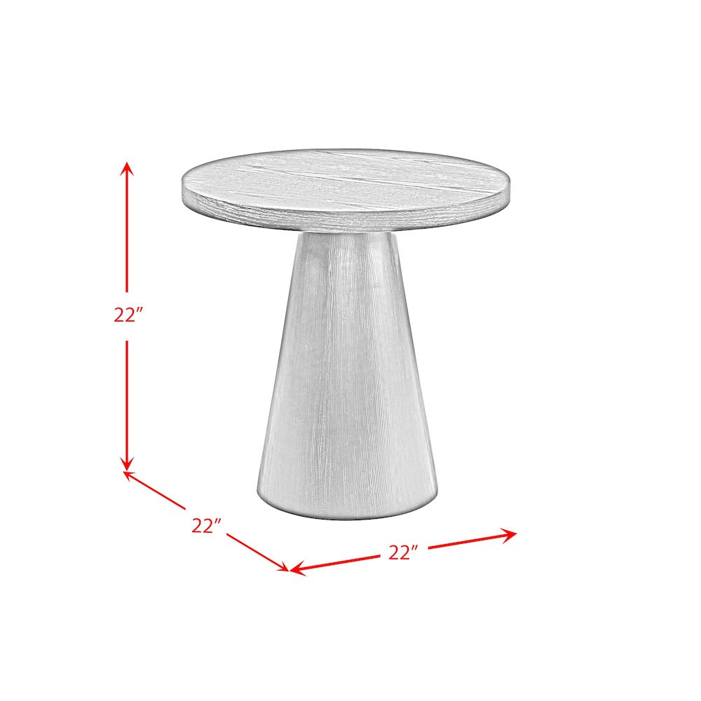 Canal 2PC Occasional Table Set in Natural-Coffee Table & End Table. Picture 9