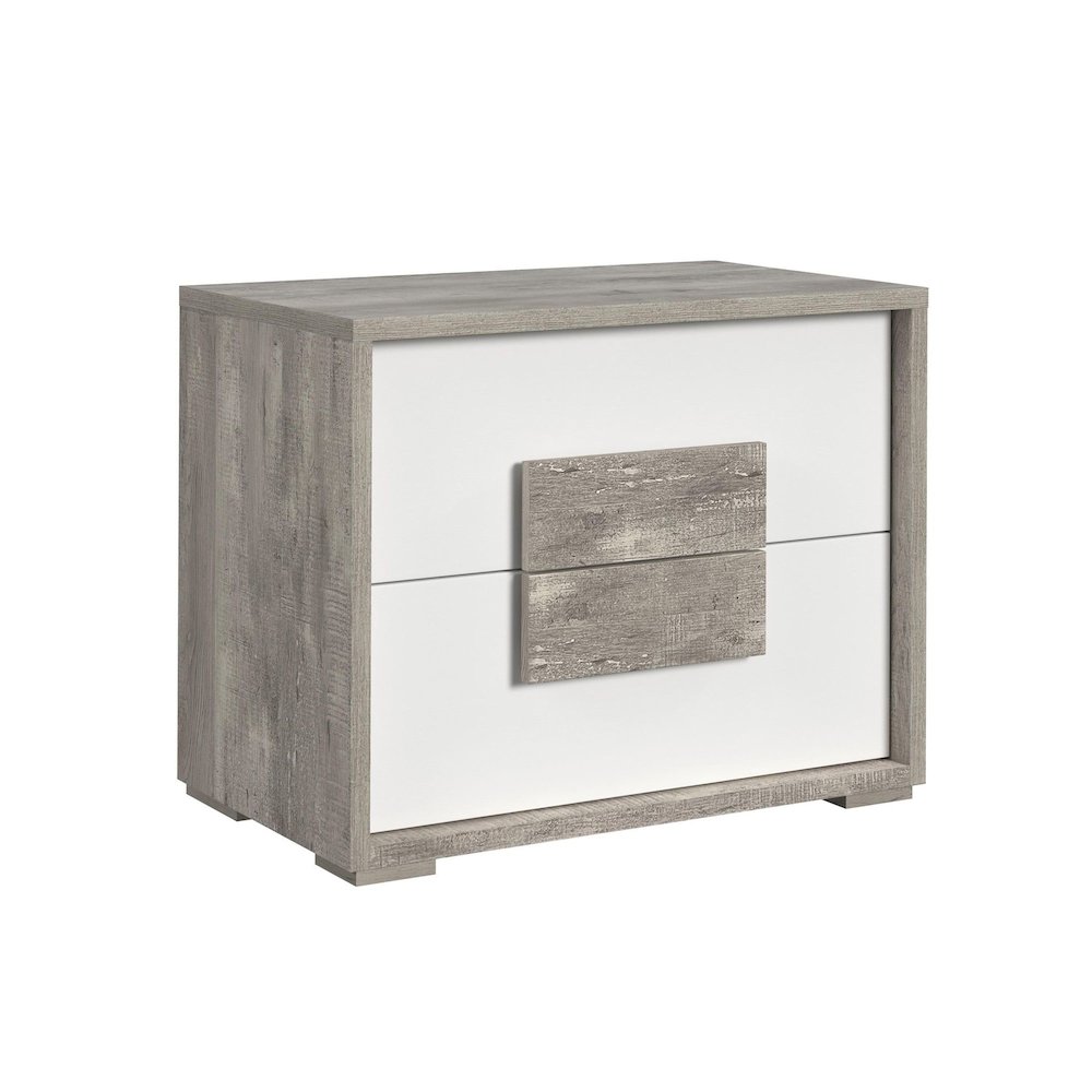 San Matteo Queen 5PC Bedroom Set with LED in Dual Tone. Picture 5