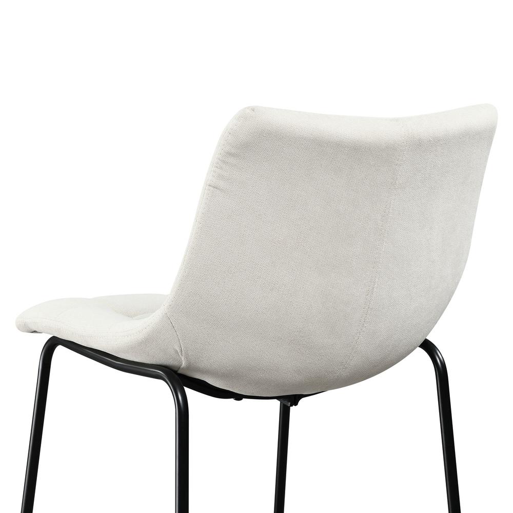 Picket House Furnishings Richmond 25" Counter Stool in Linen White. Picture 9