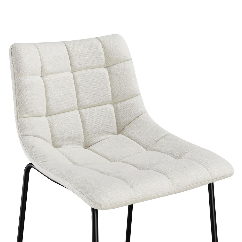 Picket House Furnishings Richmond 25" Counter Stool in Linen White. Picture 8