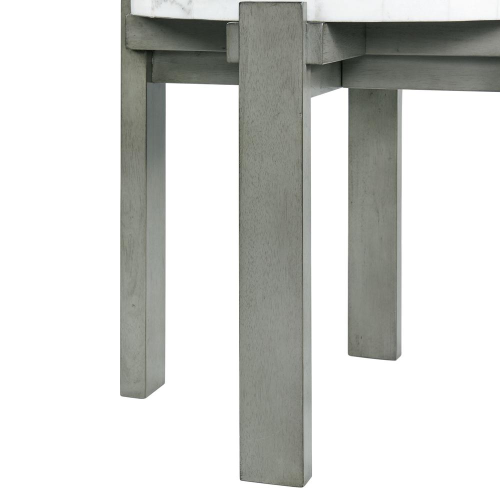 Rysa Round End Table in Grey. Picture 7