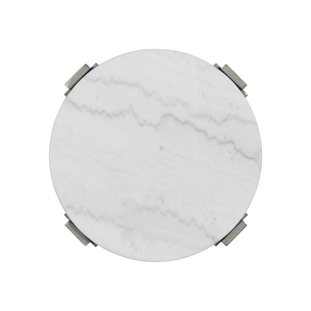 Rysa Round End Table in Grey. Picture 5