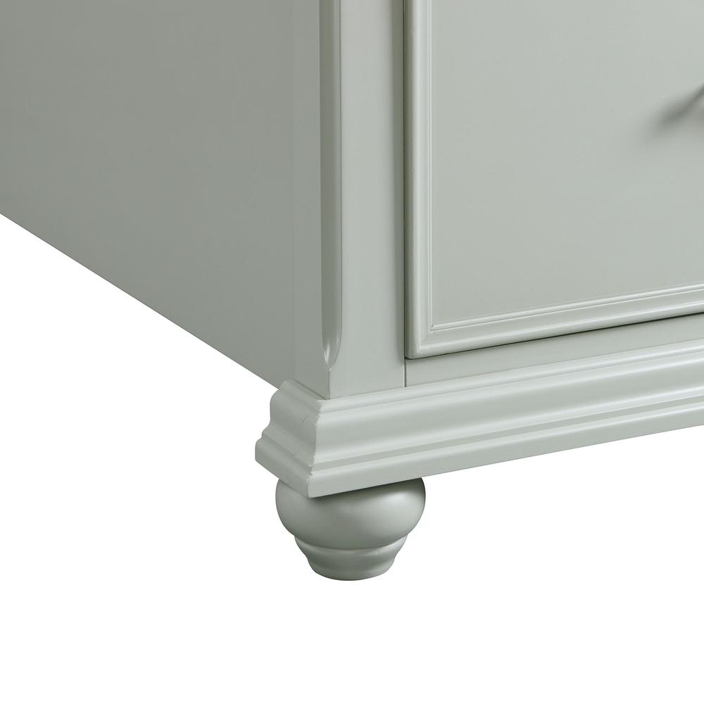 Picket House Furnishings Brooks King Platform Storage Bed in Grey. Picture 9