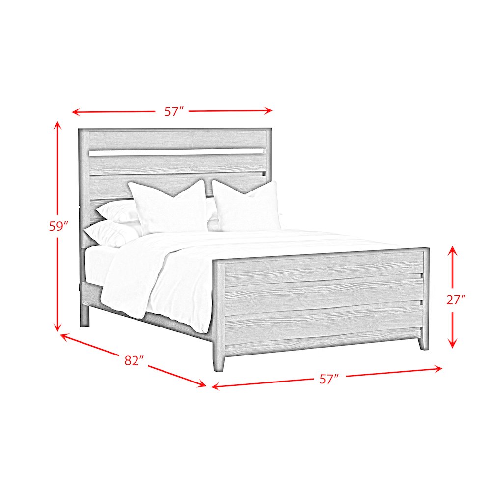 Tobias Full 3PC Bedroom Set with LED in Black. Picture 15