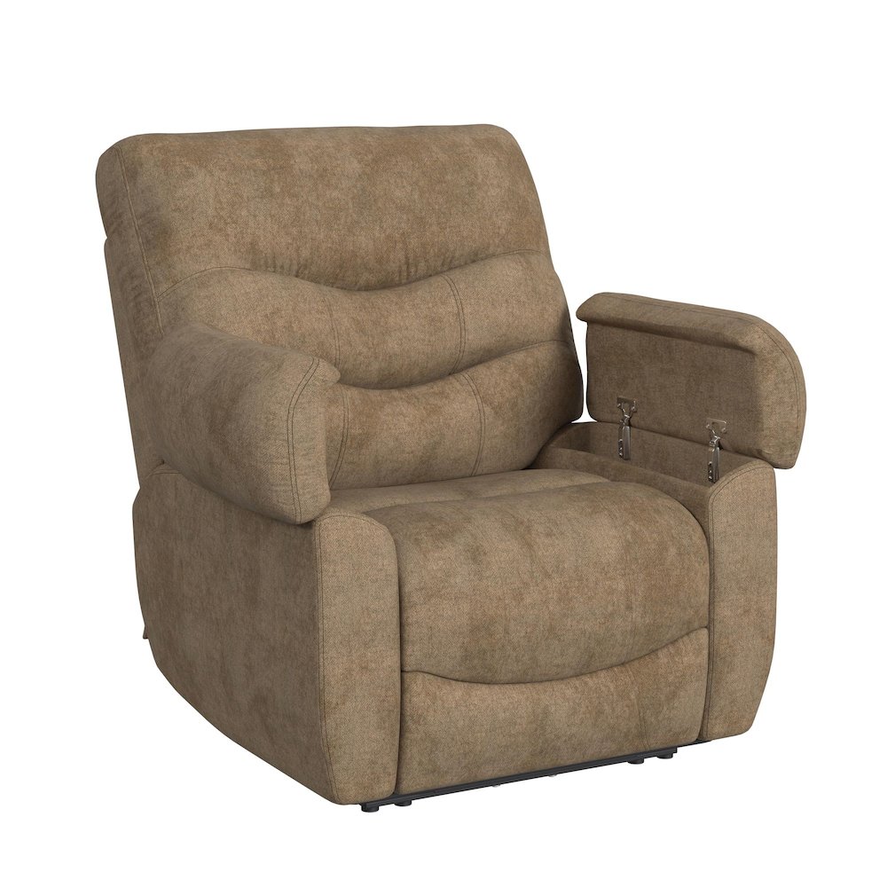 Reign P3 Recliner W/Heat Massage, ?zero gravity, memory foam in Sefi Puppy. Picture 3