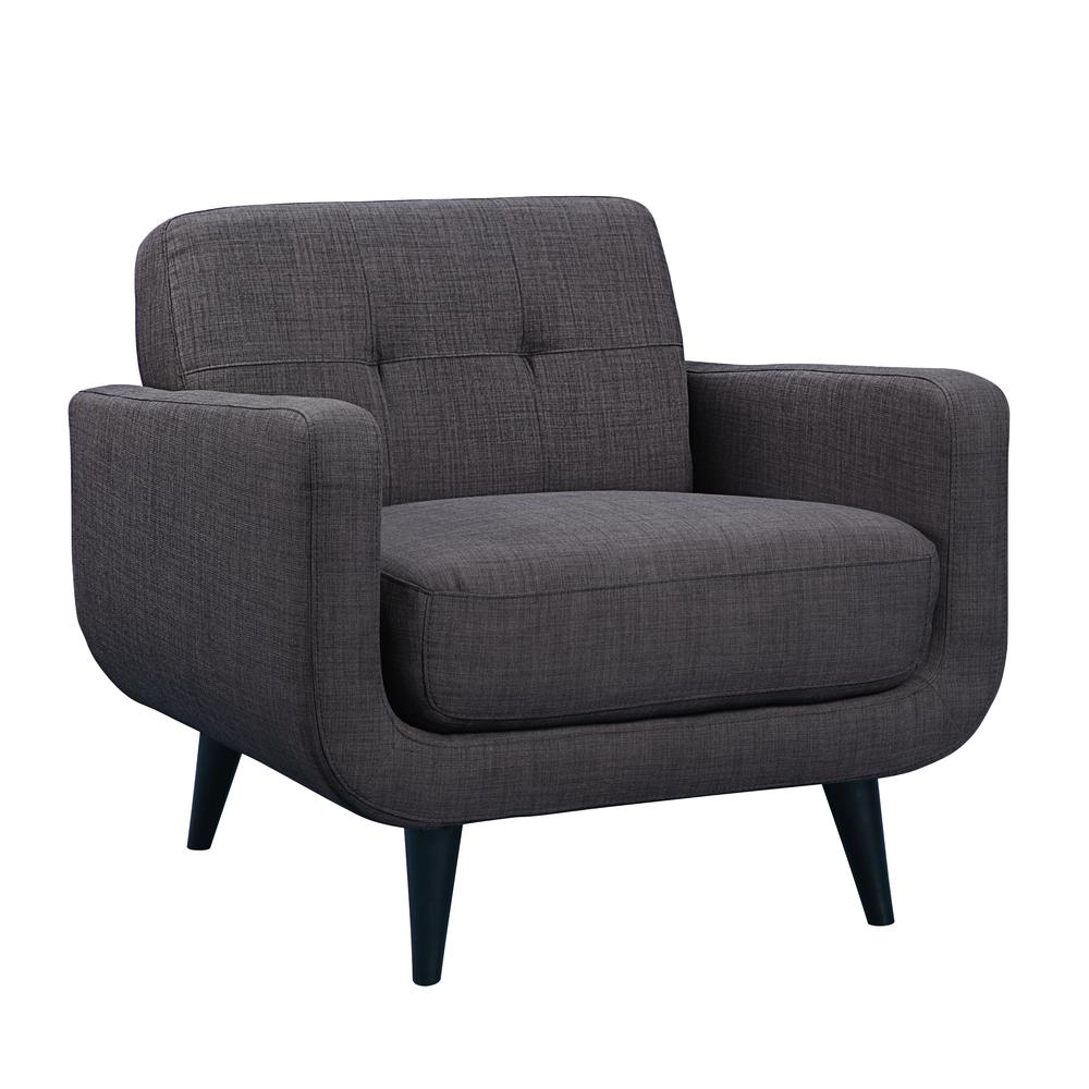 Hailey Chair in Charcoal. Picture 12