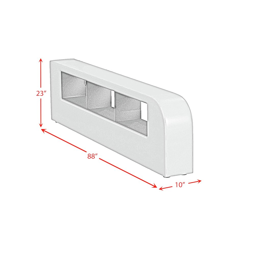 Booker Full Transformer Bed with Electronic Features in Grey PU. Picture 12