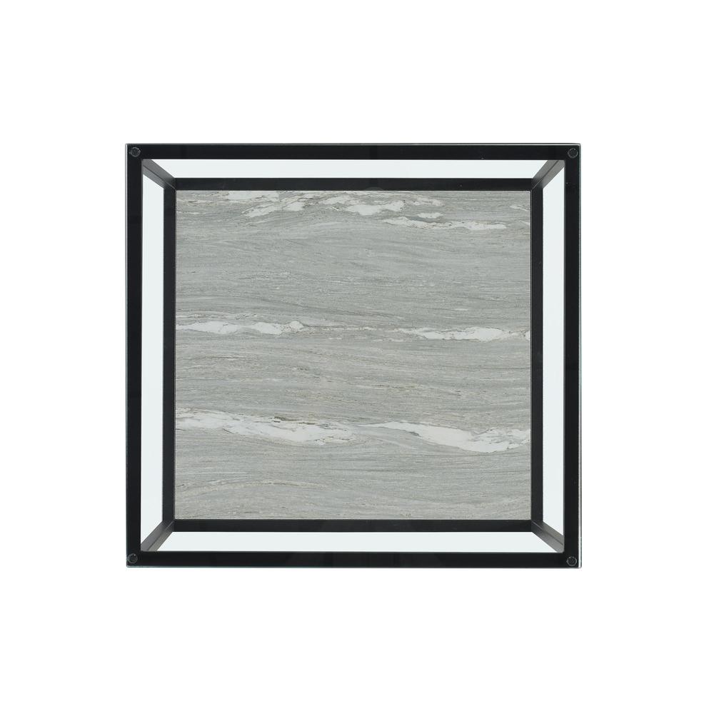 Finney End Table in Grey. Picture 5