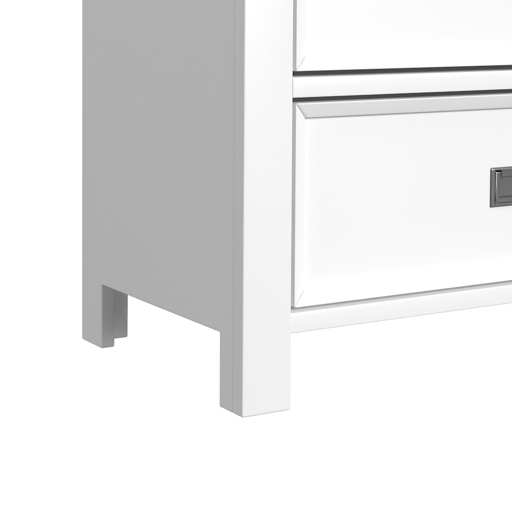 Hampton Kids 6-Drawer Dresser in White. Picture 5