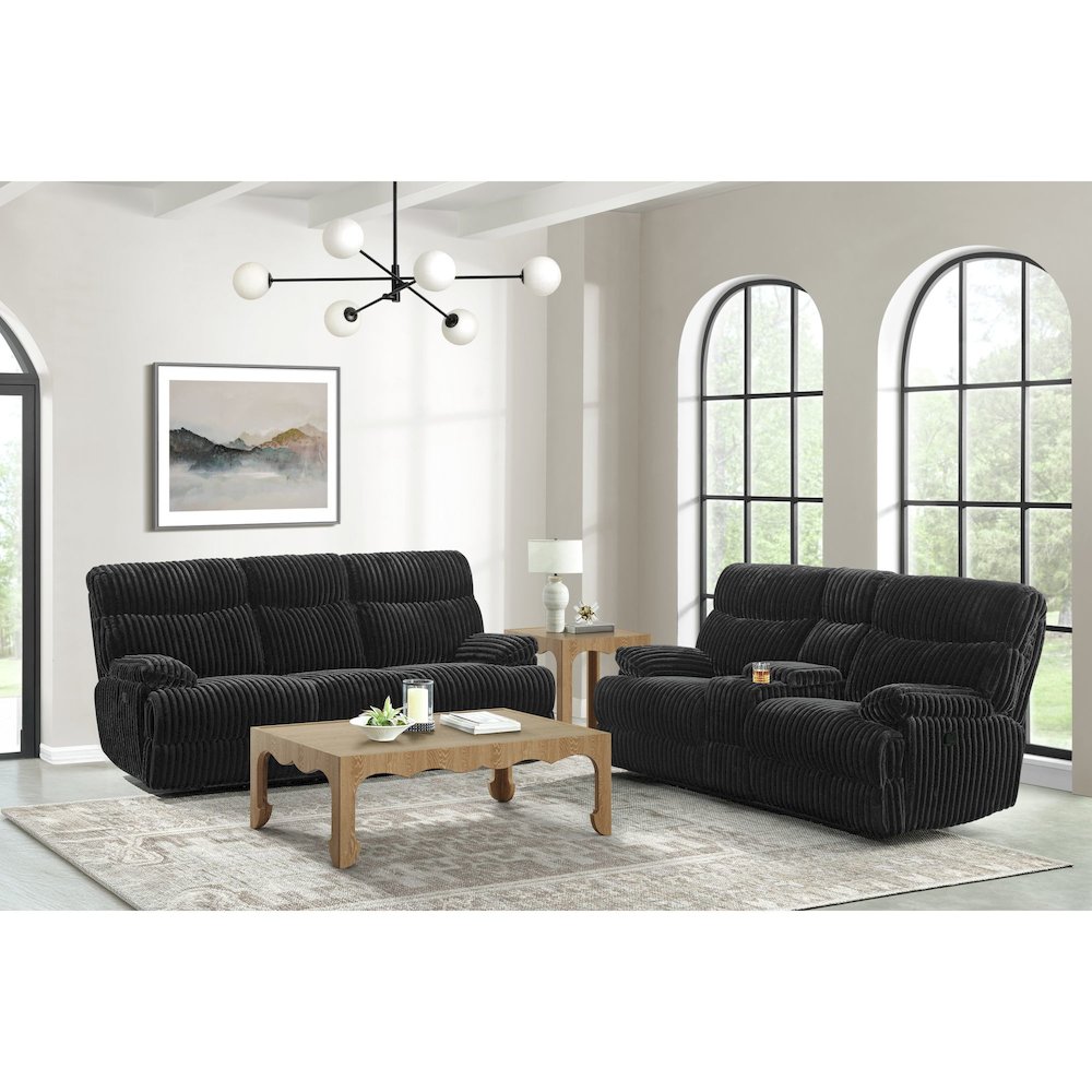 Admiral Motion Sofa in Masis Black. Picture 8