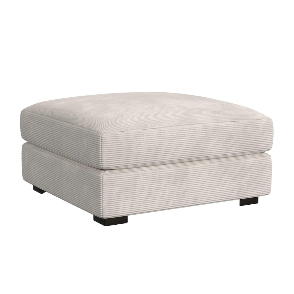 Mesa Modular Ottoman in Steno Beige. Picture 1