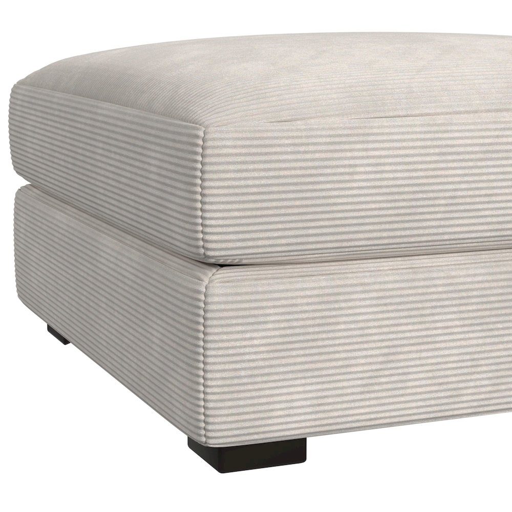 Mesa Modular Ottoman in Steno Beige. Picture 4