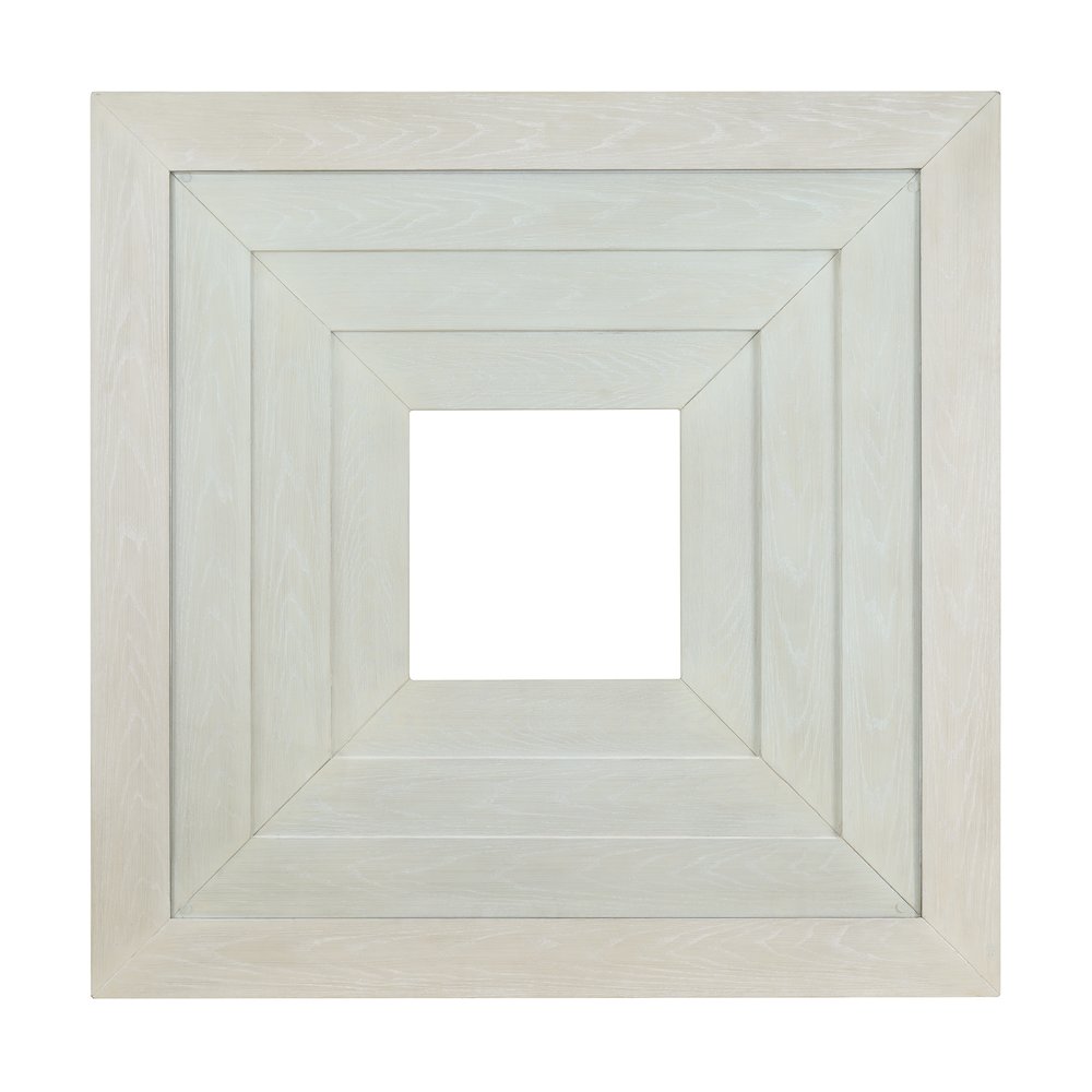 Rhiannon Square Counter Table in Antique White. Picture 6