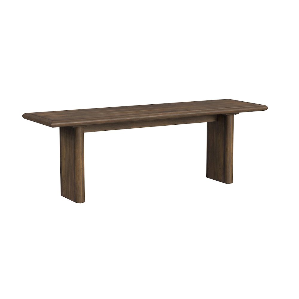 Perth Dining Bench in Brown. Picture 1