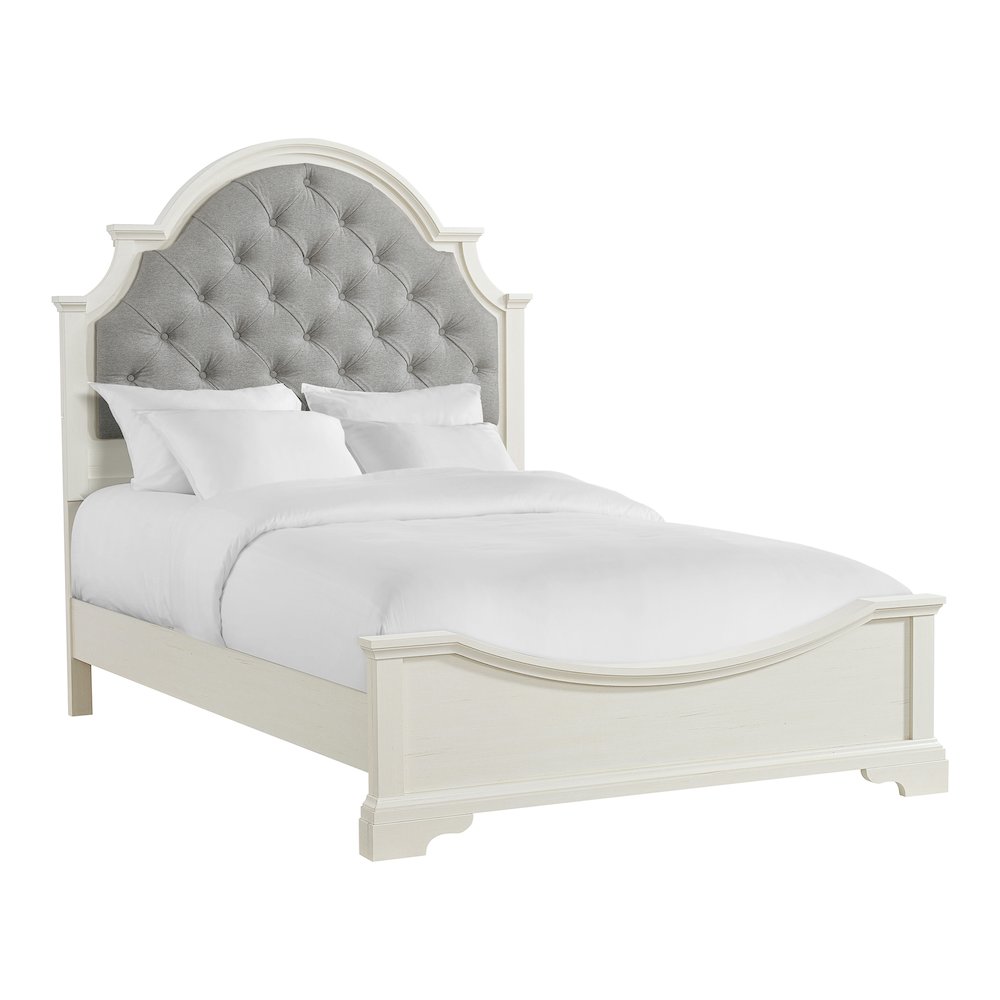 Ulysses Youth Full UPH Bed in White. Picture 1