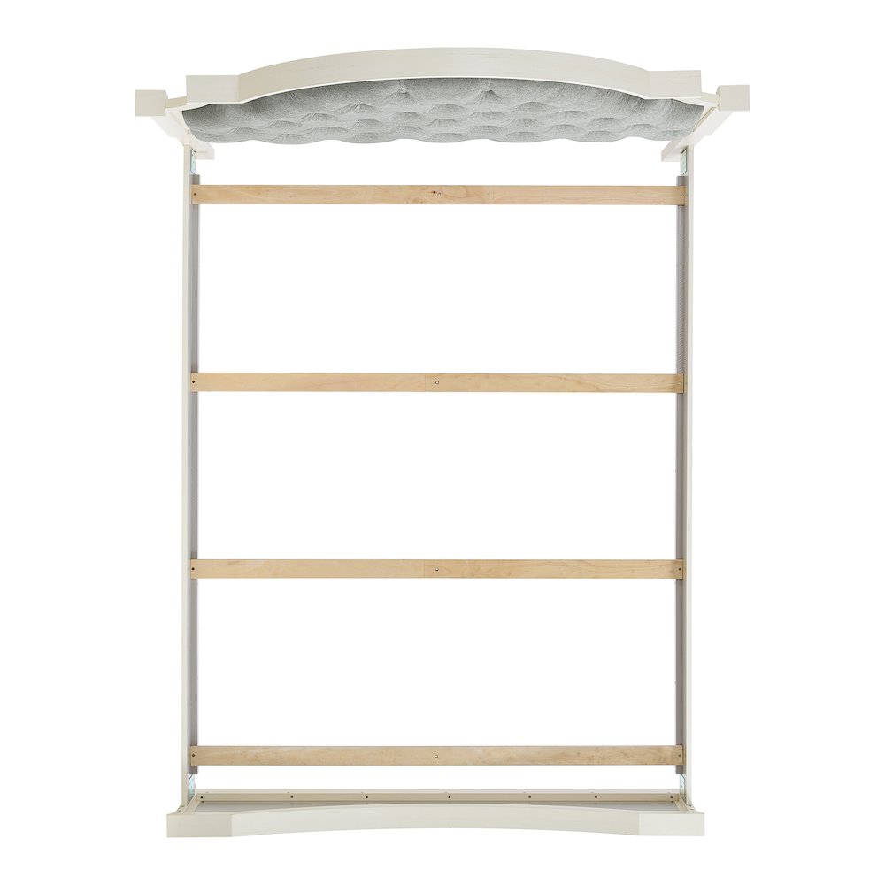 Ulysses Youth Queen UPH Bed in White. Picture 4