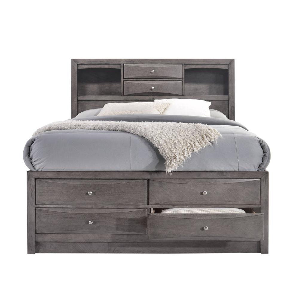 Madison Queen Storage 5PC Bedroom Set. Picture 1