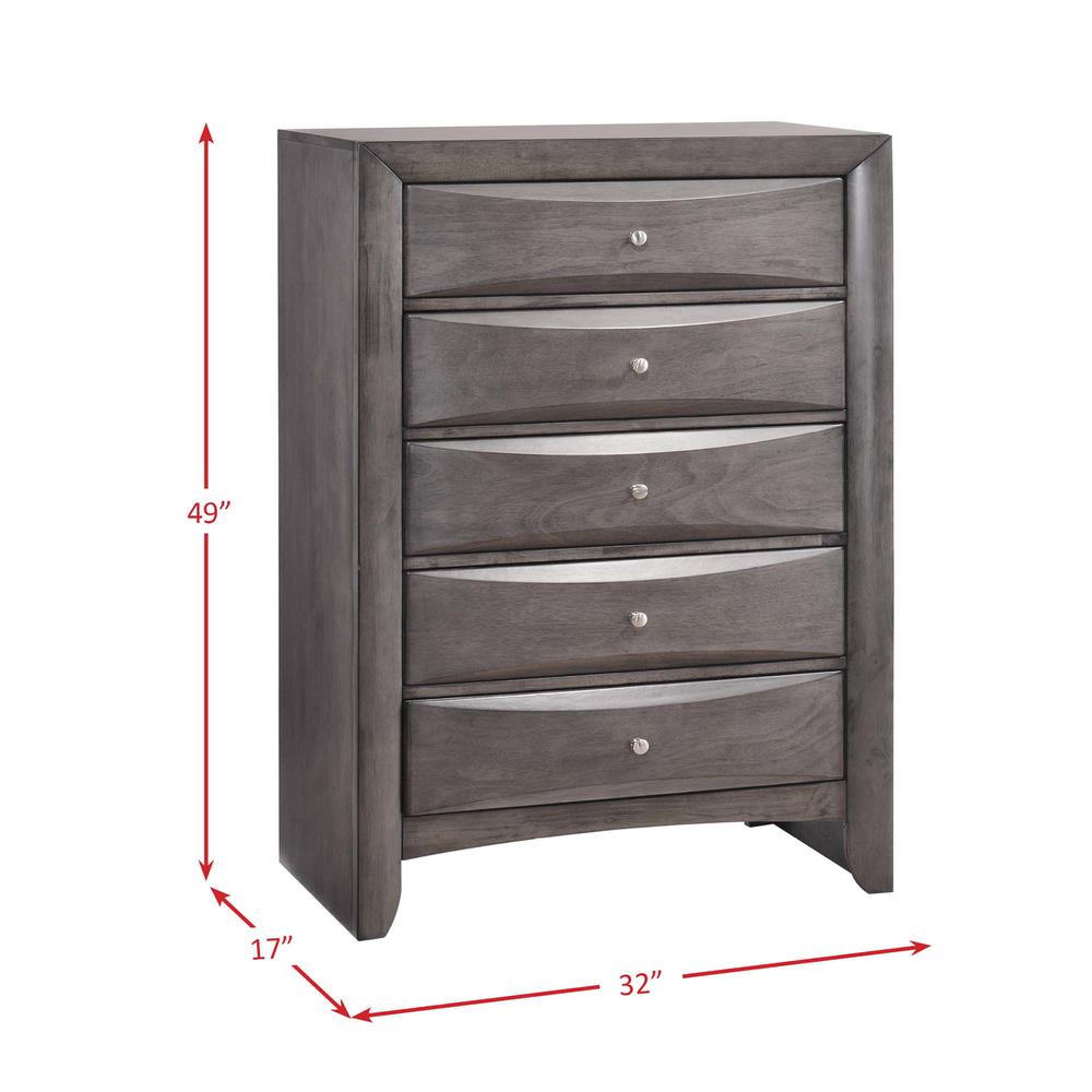 Madison Queen Storage 6PC Bedroom Set. Picture 5