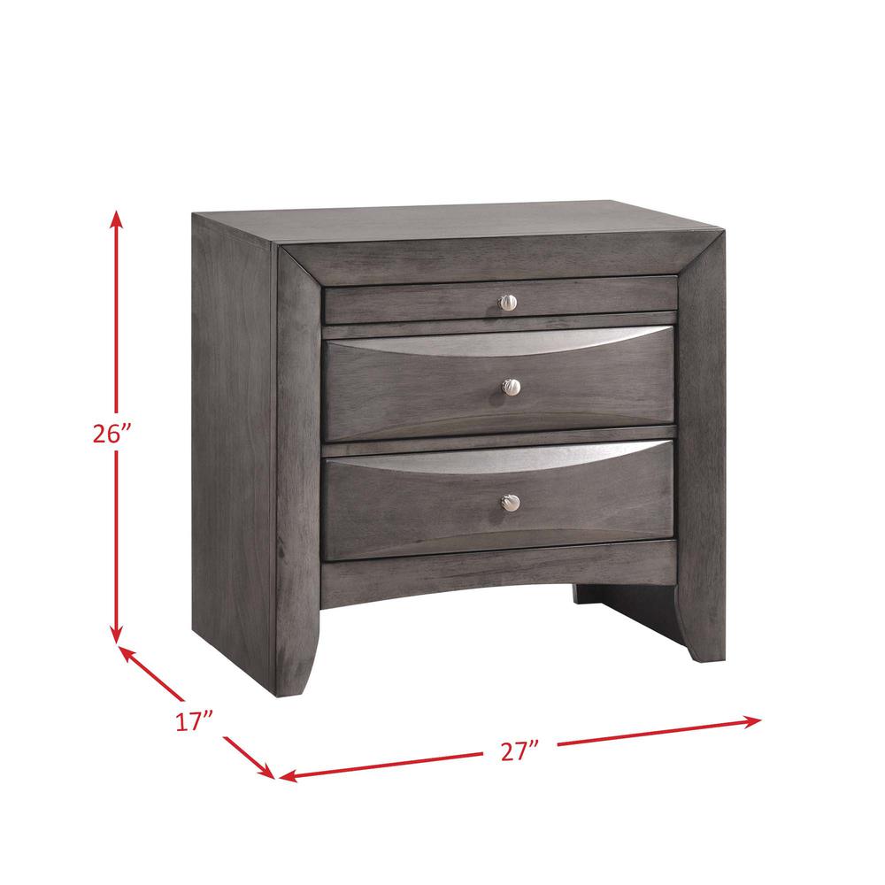 Madison Queen Storage 6PC Bedroom Set. Picture 6