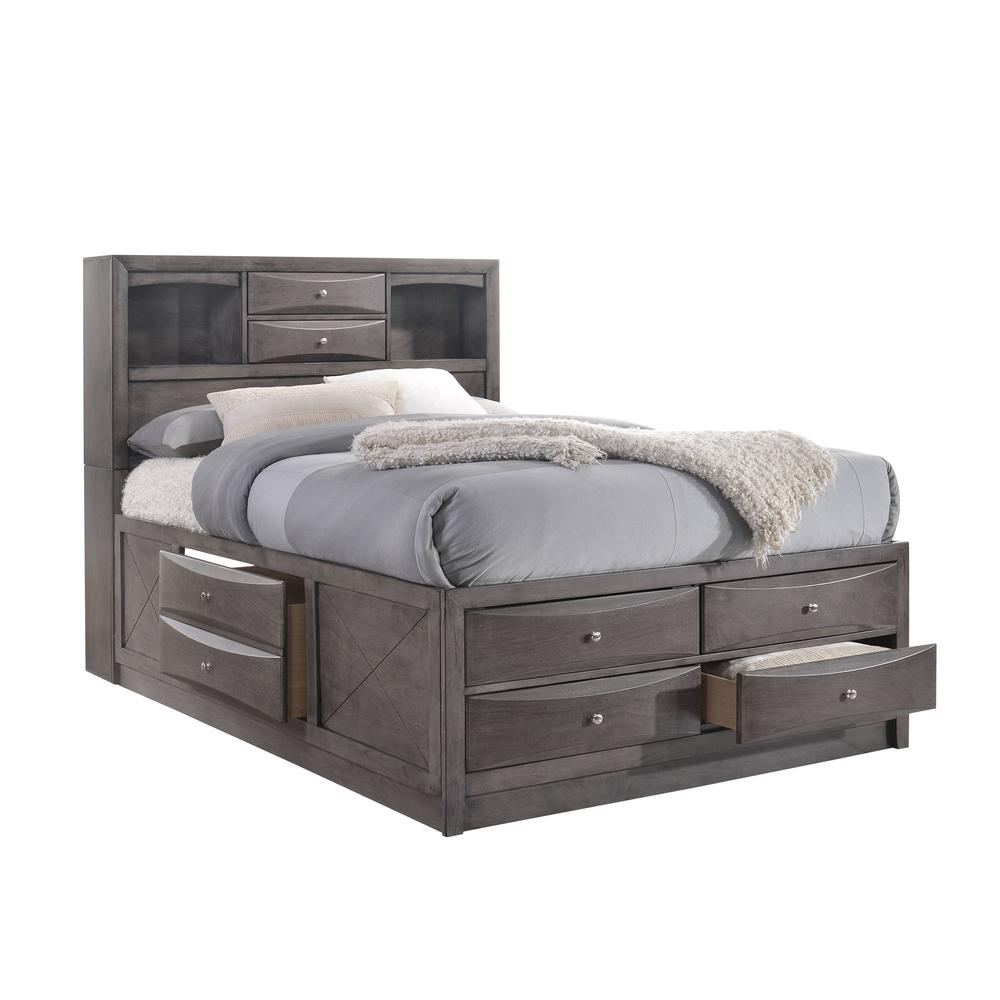 Madison Queen Storage 6PC Bedroom Set. Picture 7
