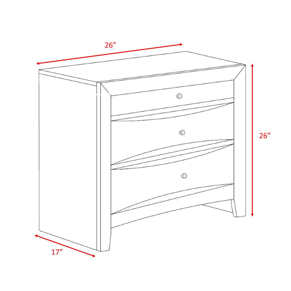 Madison King Storage 5PC Bedroom Set. Picture 25