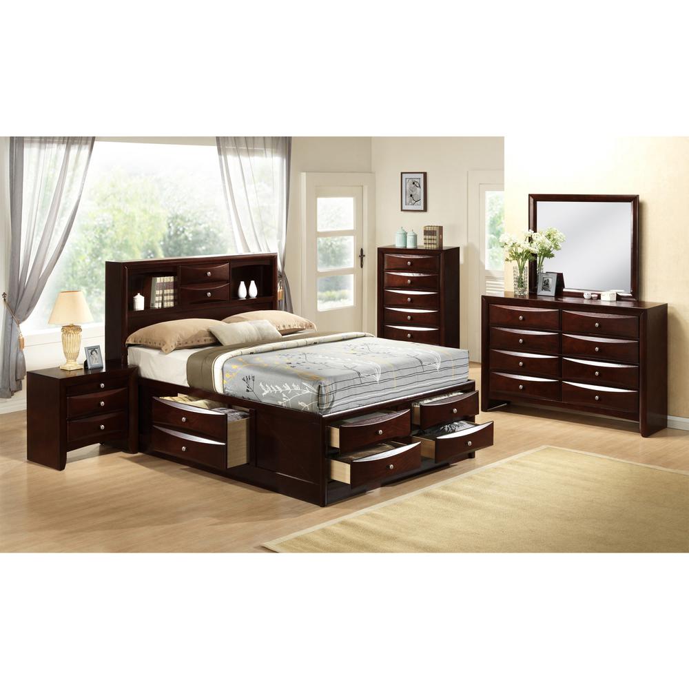 Madison King Storage 5PC Bedroom Set. Picture 31