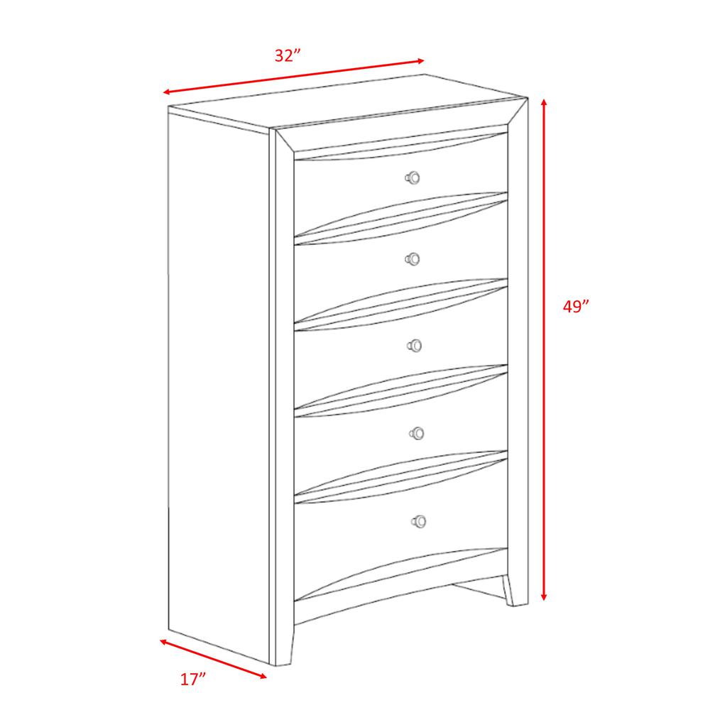 Madison Queen Storage 3PC Bedroom Set. Picture 26