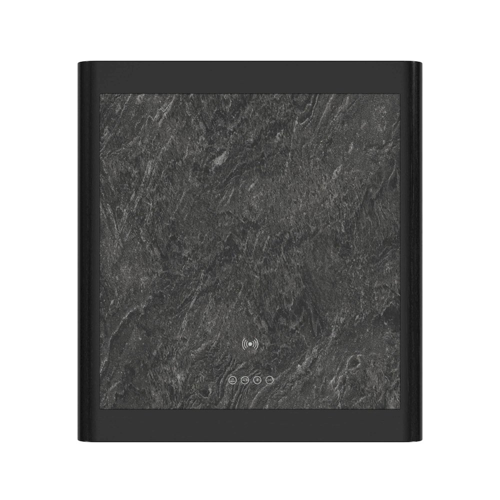 Halo Square Smart End table in Black. Picture 8