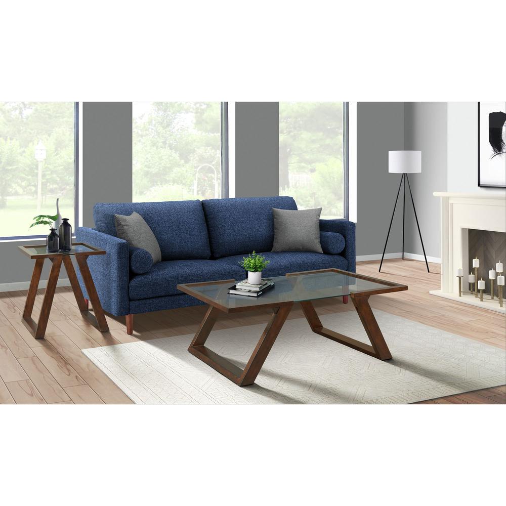 Picket House Furnishings Kai End Table in Dark Espresso. Picture 2