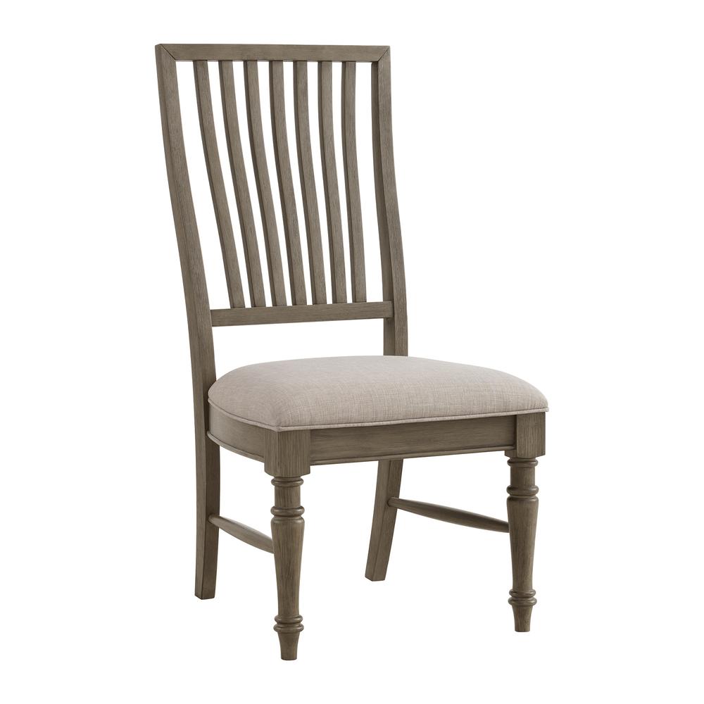 Royale 7PC Standard Height Dining Set in Grey. Picture 3