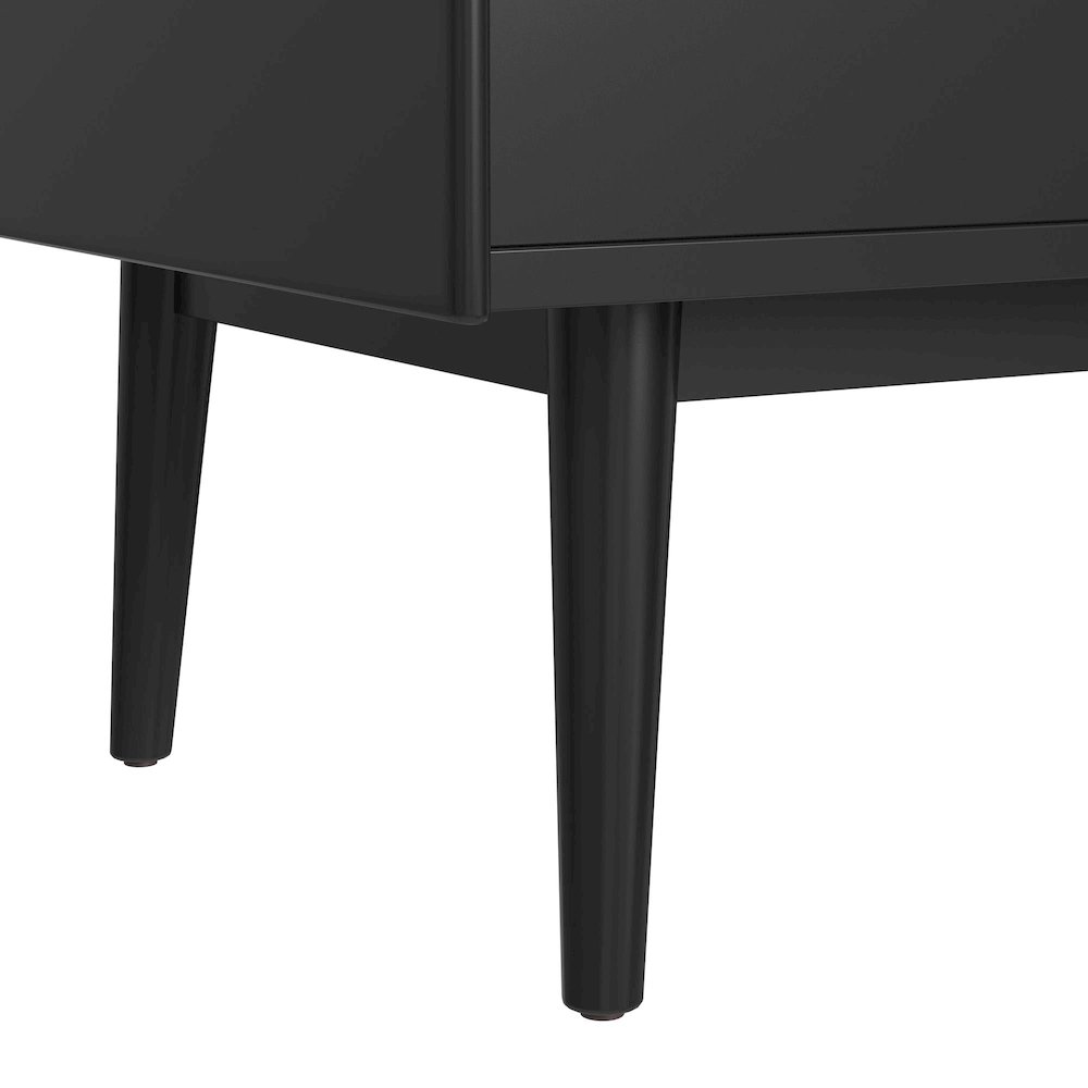 Indina 3PC Occasional Table in Black-Coffee Table & Two End Tables. Picture 7
