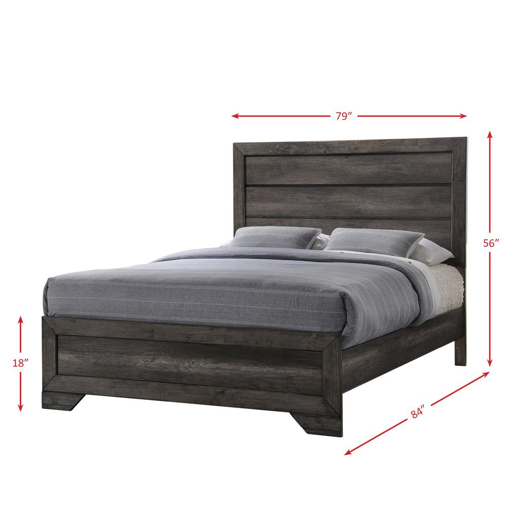 Grayson King Panel 3PC Bedroom Set. Picture 11