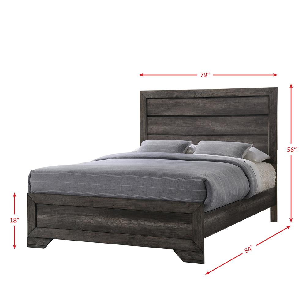 Grayson King Panel 6PC Bedroom Set. Picture 2