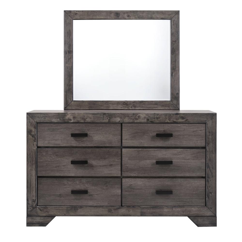 Grayson King Panel 6PC Bedroom Set. Picture 6