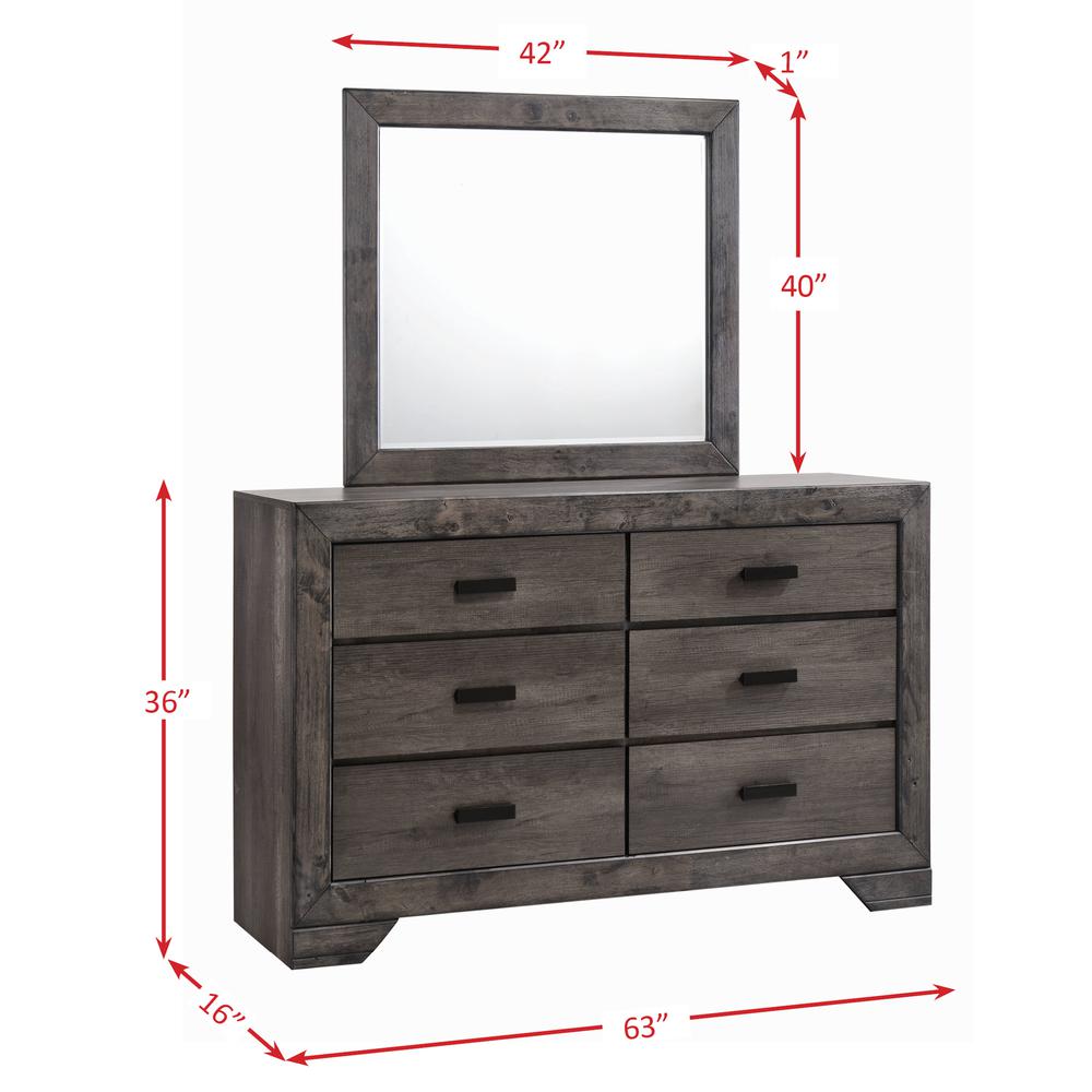 Grayson Queen Panel 4PC Bedroom Set. Picture 10