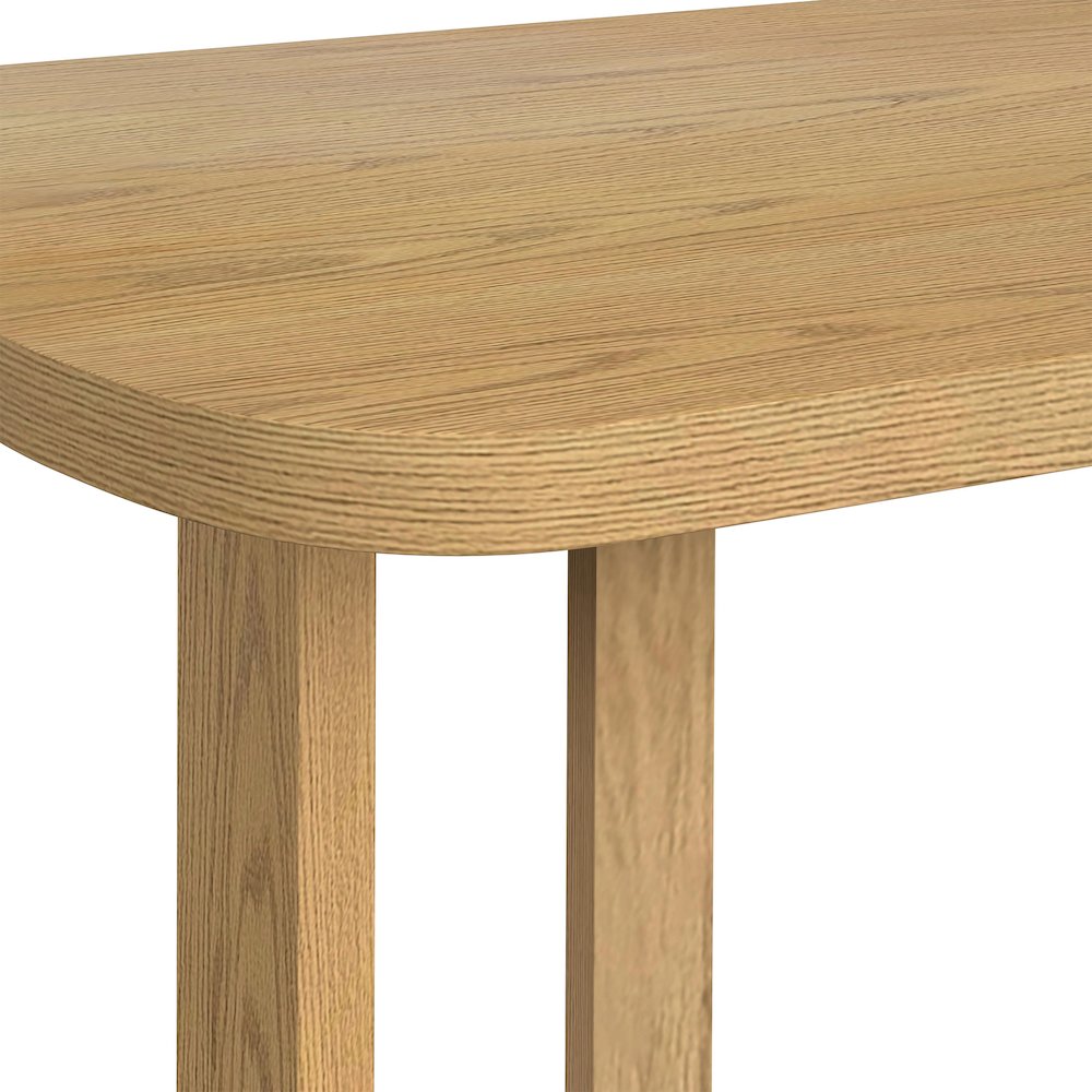 Canal 7PC Standard Height Dining Set in Natural-Rectangular Table and Six Chairs. Picture 5